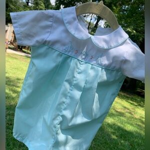 Baby boys Easter romper newborn